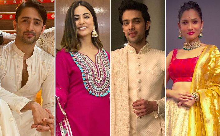 Diwali 2020: Shaheer Sheikh To Hina Khan, Best Traditional Looks Of TV Celebs