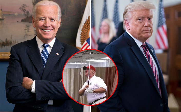 Netizens Make Fun Of Donald Trump For Playing Golf As Joe Biden Is Named President