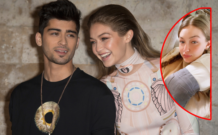  Gigi Hadid Posted A Pic With Her & Zayn Malik's daughter, Baby GiZi.