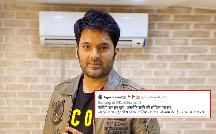 Kapil Sharma Hits Back At Troll Asking Him To Focus On Comedy Rather Than Politics