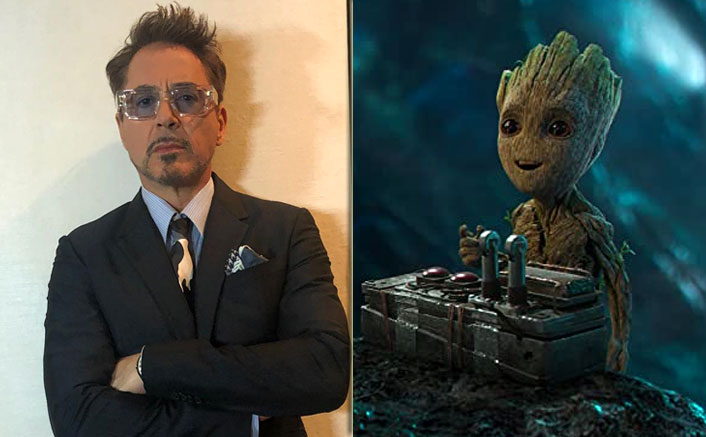 Robert Downey Jr Shows Us How Cute Tony Stark & Baby Groot Would Look