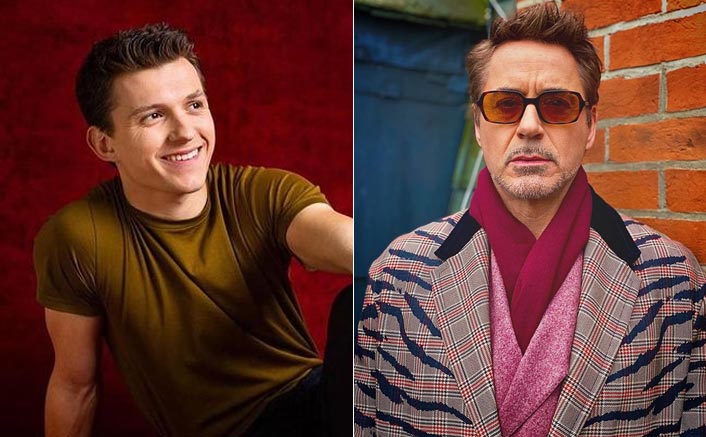 Tom Holland & Robert Downey Jr Used Shoe To Click Pics