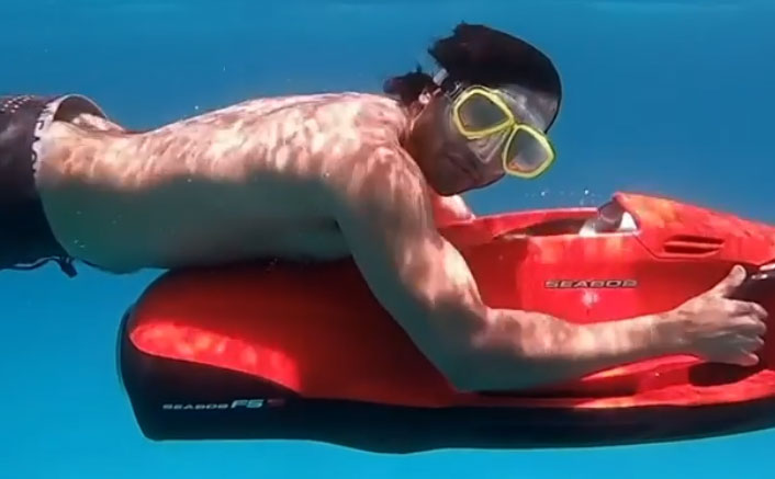 Varun Dhawan Shares Throwback Underwater Video
