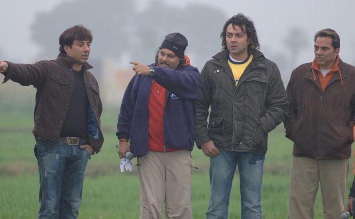 Director Anil Sharma Shares A Throwback Pic From Sets Of Apne 1 On Occasion Of Dharmendra's 85th Birthday 