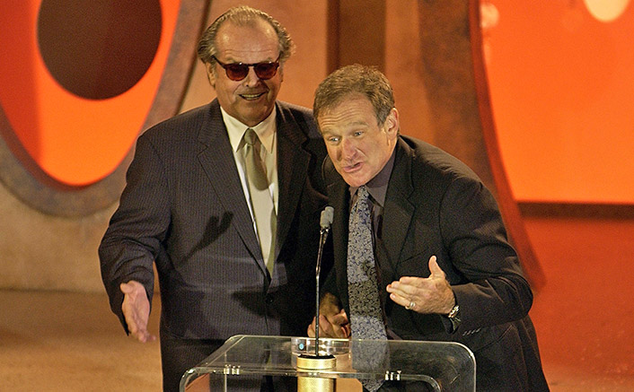 Jack Nicholson Once Appeared Baked On Stage To Accept An Award Asking Robin Williams To Give His Acceptance Speech