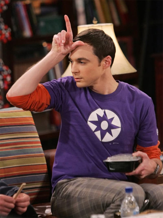Jim Parsons As Sheldon Cooper In The Big Bang Theory