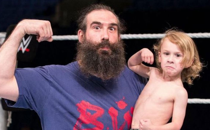 Jonathan Huber's Son Signed By AEW