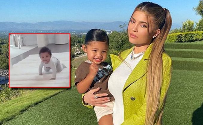 Kylie Jenner Shares A Throwback Video Of Daughter Stormi Learning To Walk And Our Hearts Are Melting 