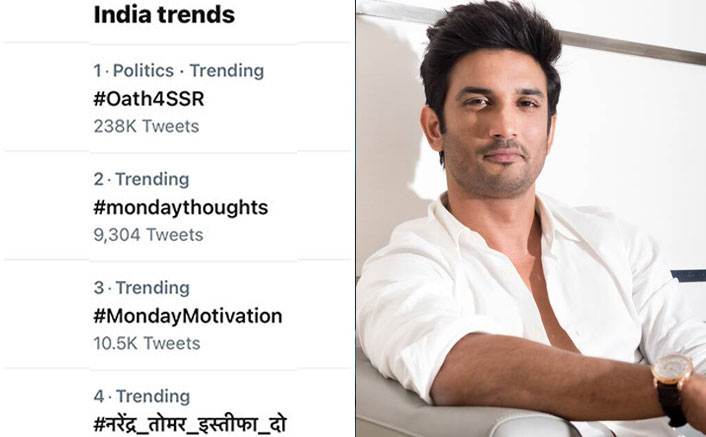 #Oath4SSR becomes buzzword on Twitter