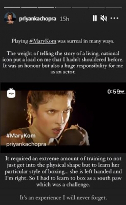 Priyanka Chopra: 'Mary Kom' was physically and emotionally demanding