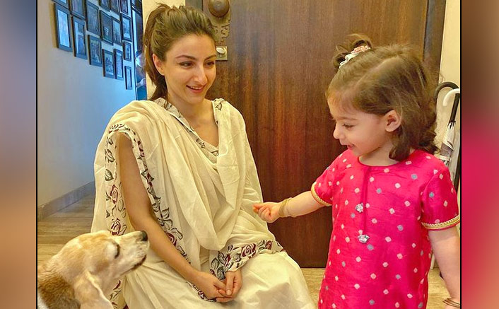Soha Ali Khan Shared A Cute Picture Of Inaaya & Their Pet On Instagram