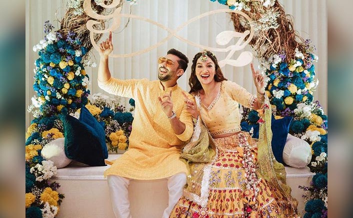 Soon-To-Be Married Couple Gauahar Khan & Zaid Darbar Get Hand Impressions