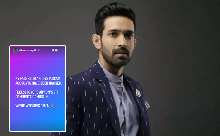 Vikrant Massey's Social Media Accounts Gets Hacked; Actor Informs Fans