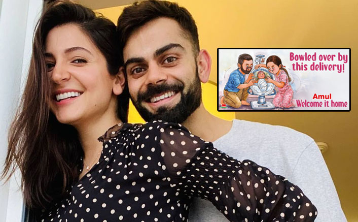 Amul Is Back With Yet Another Creative Post & This Time It's For Virat & Anushka