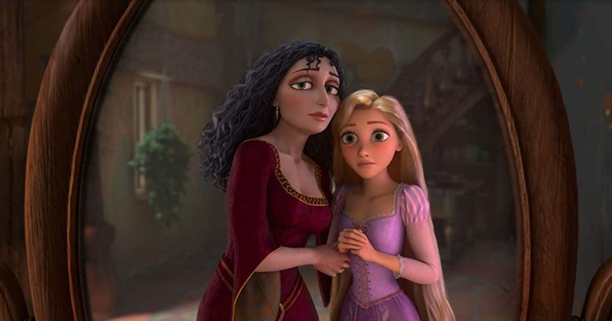 Mother Gothel Kidnapped Rapunzel & Became Her Adoptive Mother In Disney’s Tangled