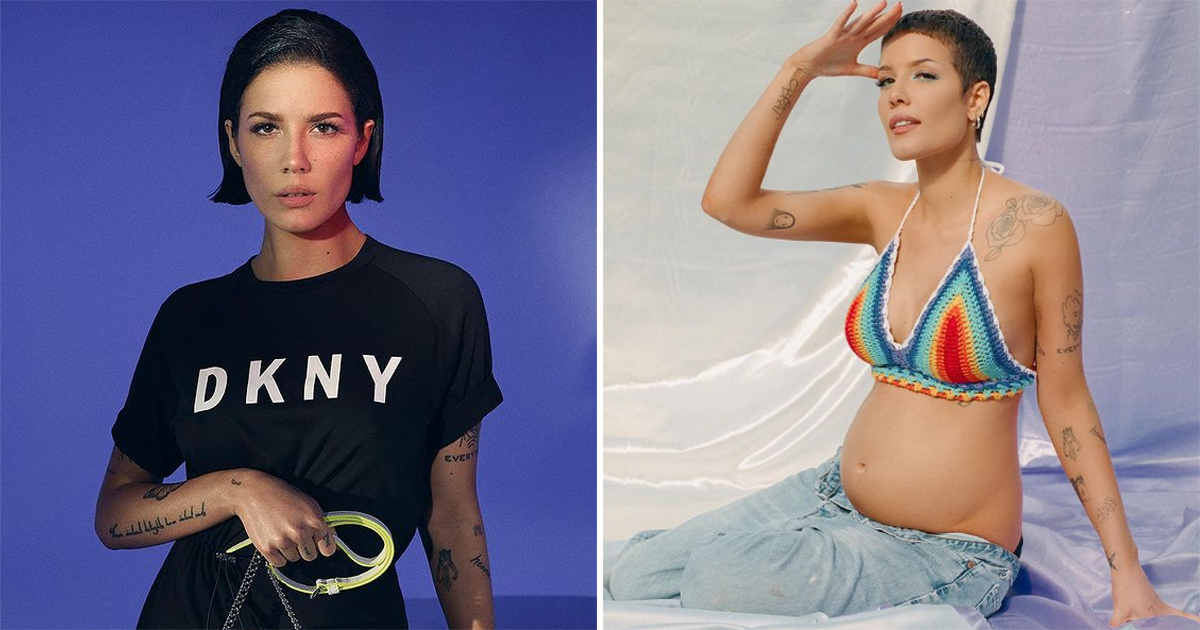 Halsey Shows Off Her Growing Baby Bump In Latest Maternity Photoshoot