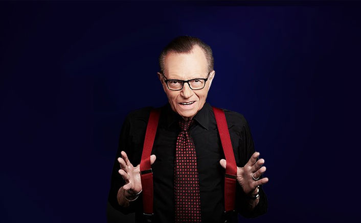 Larry King hospitalised after testing positive for Covid