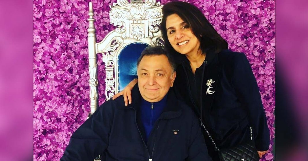 Neetu Kapoor Shares A Heart Wrenching Video Of Late Husband Rishi Kapoor On Their 41st Wedding 