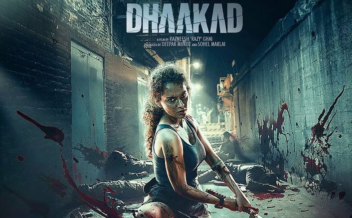 Soham Rockstar Entertainment's mega actioner DHAAKAD starring Kangana Ranaut to release in cinemas on Gandhi Jayanti weekend 2021, New Poster Out!