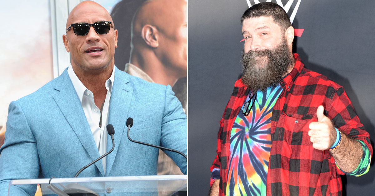 WWE Legend Mick Foley Reminds Dwayne Johnson AKA The Rock Of 'I Quit' Match
