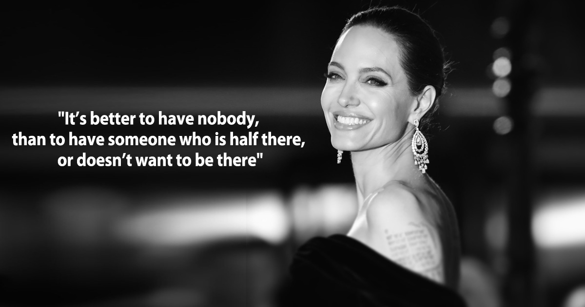 Angelina Jolie Is A Boss Lady We All Need In Life - Her Quotes Are What We Need To Fade Away Wednesday Blues, Read On