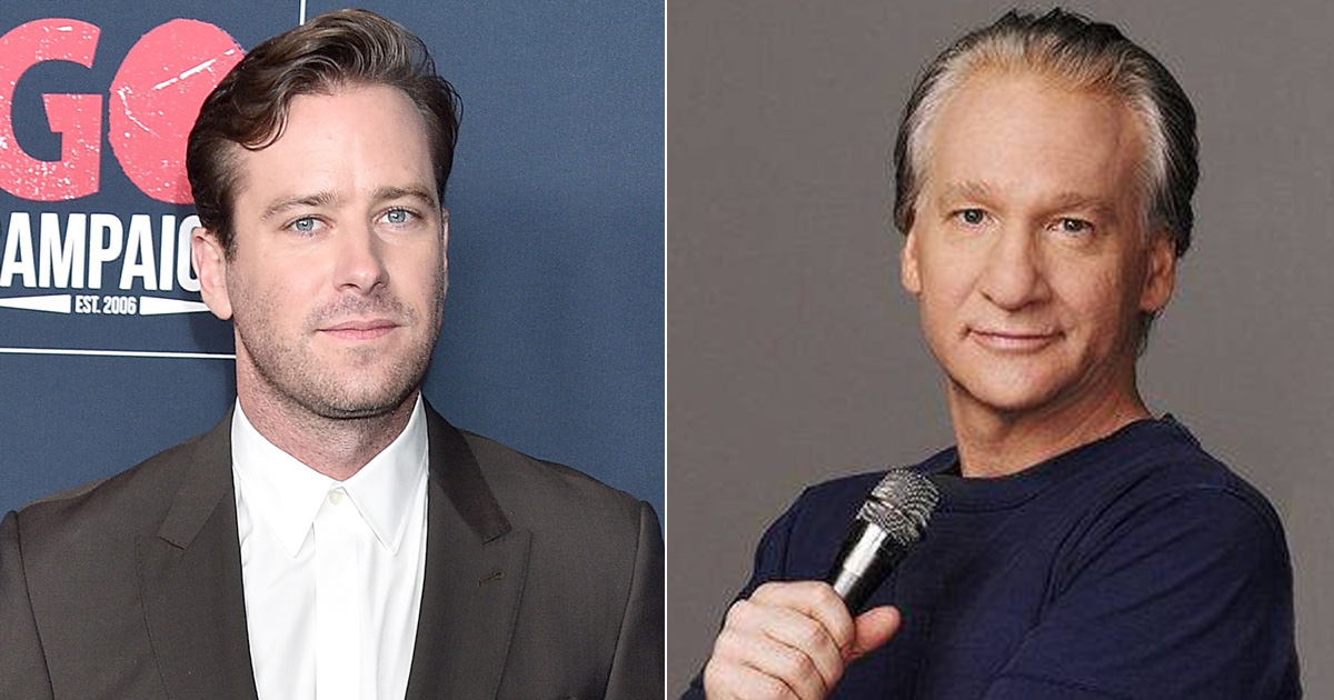 Bill Maher Stand In Favour Of Armie Hammer; Says “No Actual Women Were Eaten… They Were Just Talking”