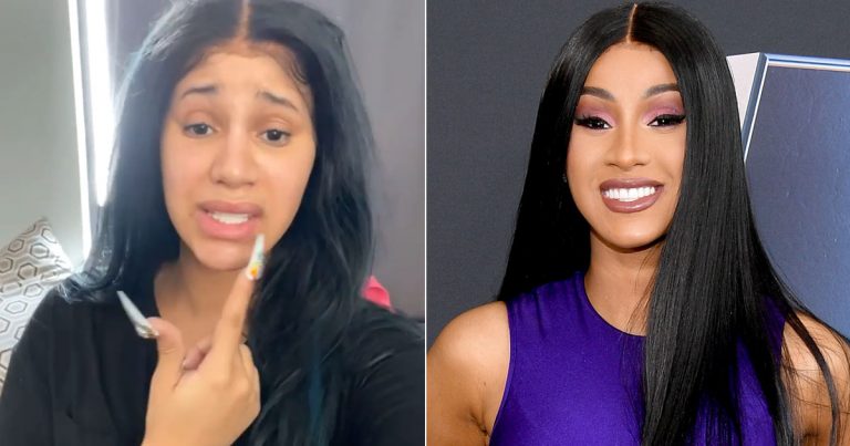 Cardi B Flaunts Claps Back At Trolls With Her No Makeup Face: “You B ...