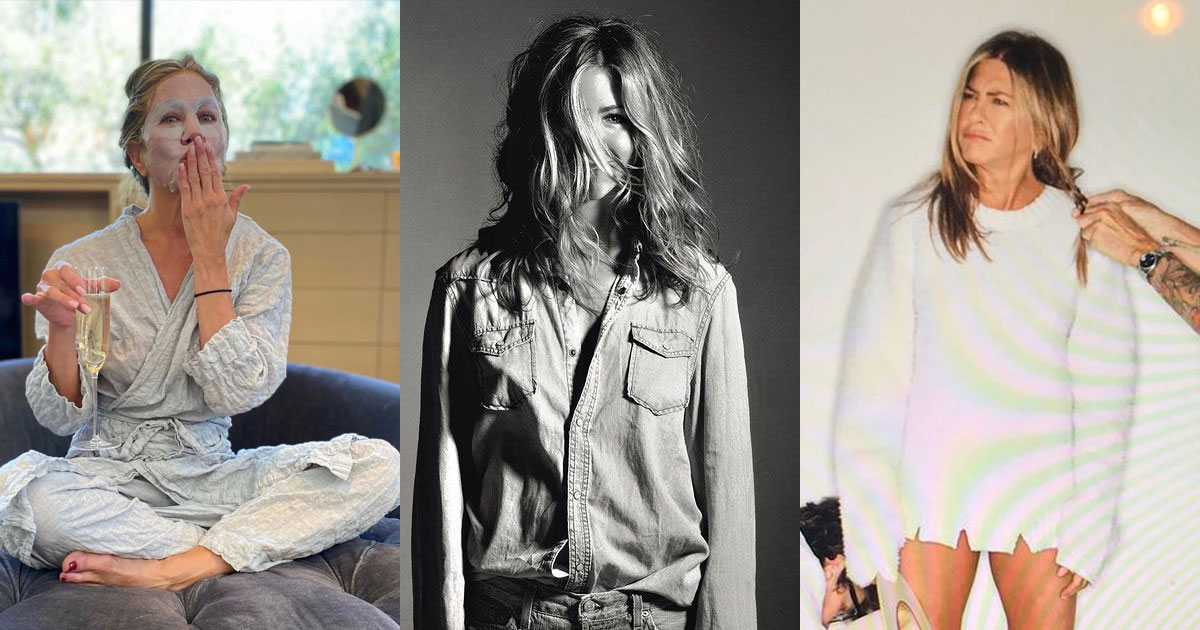 Jennifer Aniston & Her Quirky Instagram Posts
