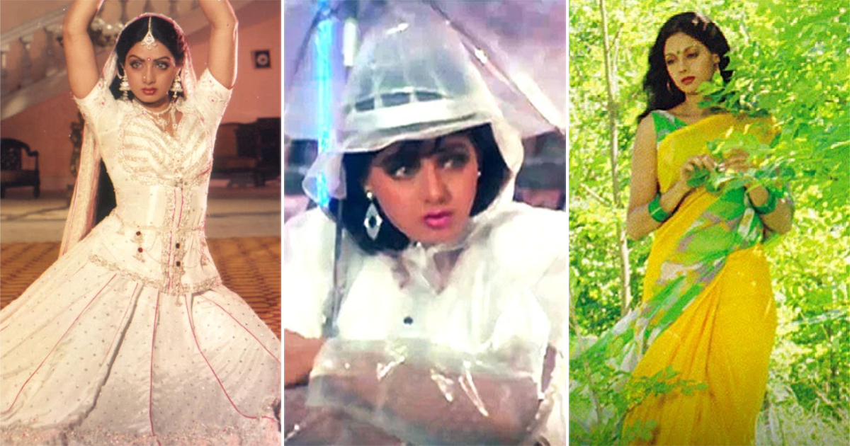 Here Are Some Of The Best Fashion Trends Sridevi Blessed Us With 