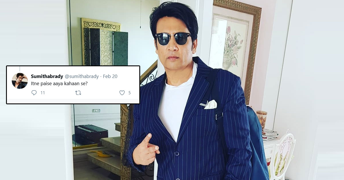 Shekhar Suman Gives It Back To Troll Questioning His Income