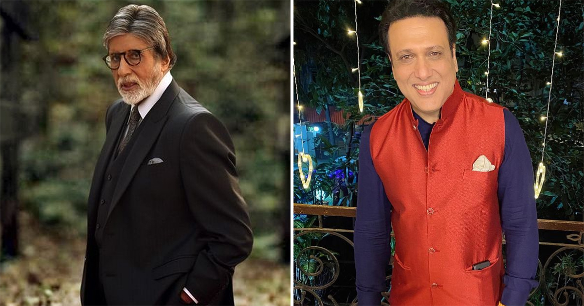 When Govinda Cancelled The Shoot When Amitabh Bachchan Threatened To Slap Him 