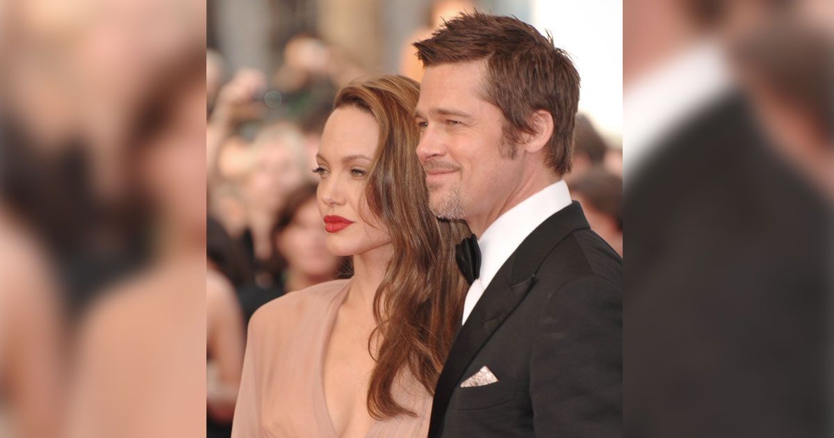 When Angelina Jolie Stole Brad Pitt's Thunder On The Red Carpet With Her Nude Versace Gown