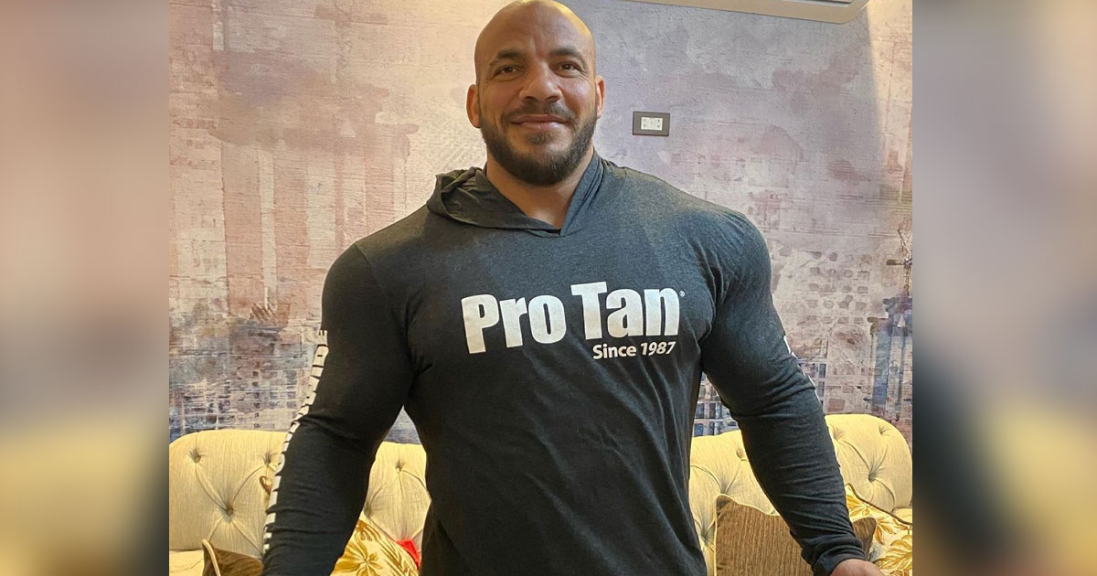 Big Ramy Shares Meal Pic