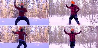 Canada's dancing Sikh has bhangra therapy to beat sub-zero cold!