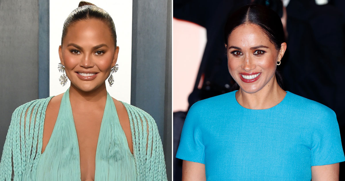 Chrissy Teigen Slams Media & Stands In Support Of Meghan Markle, Says "These People Won't Stop Until She Miscarries"