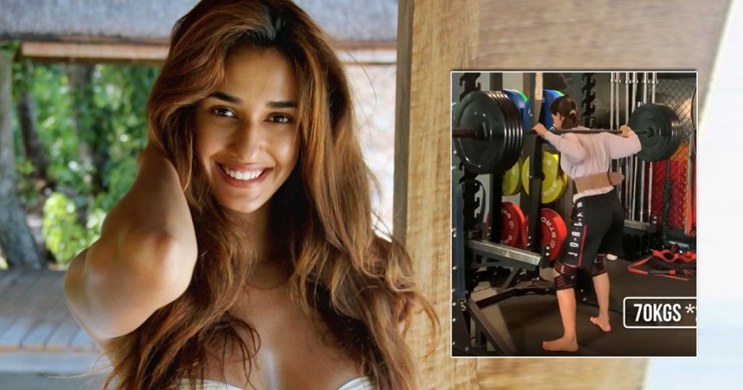 Disha Patani Gives Workout Goals As She Shares Her Go To Exercises Watch