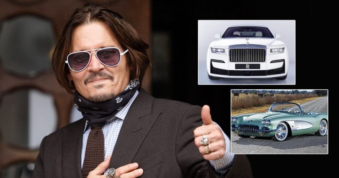 Johnny Depp Car Collection: From Rolls Royce Wraith To 1959 Corvette ...