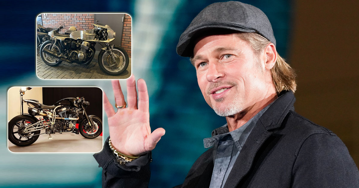 From Shinya Kimura To Ecosse Titanium: Take A Look At Brad Pitt's Motorcycle Collection