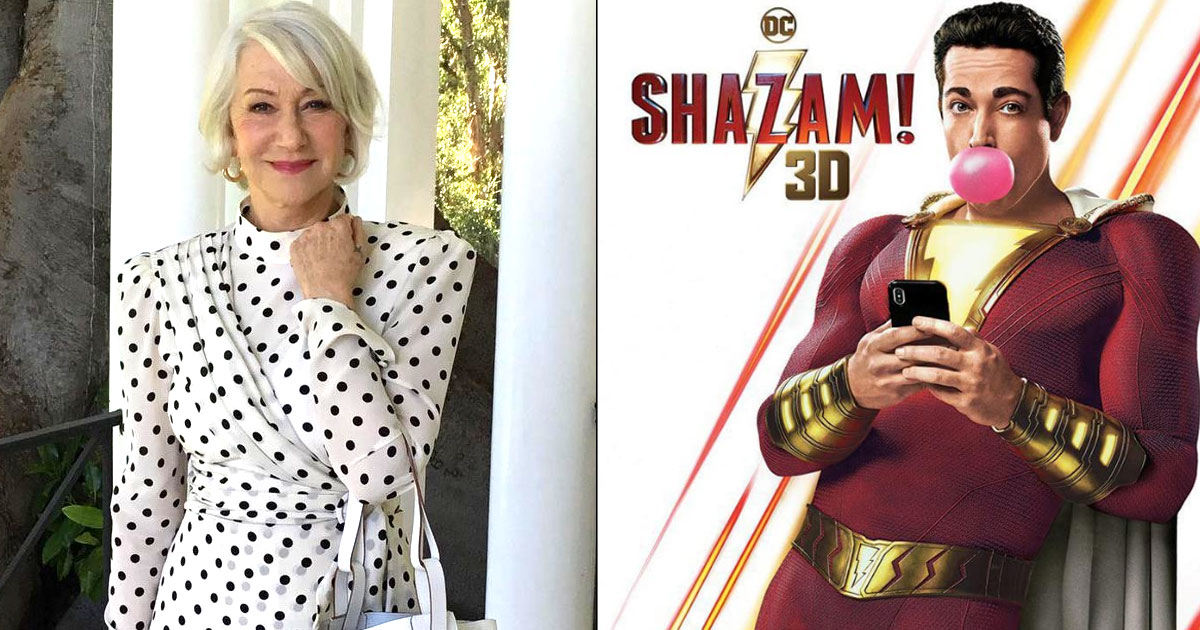 Helen Mirren cast as villain in 'Shazam! Fury Of The Gods'