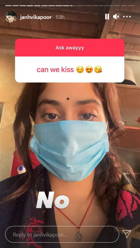 Janhvi Kapoor/ Instagram Story