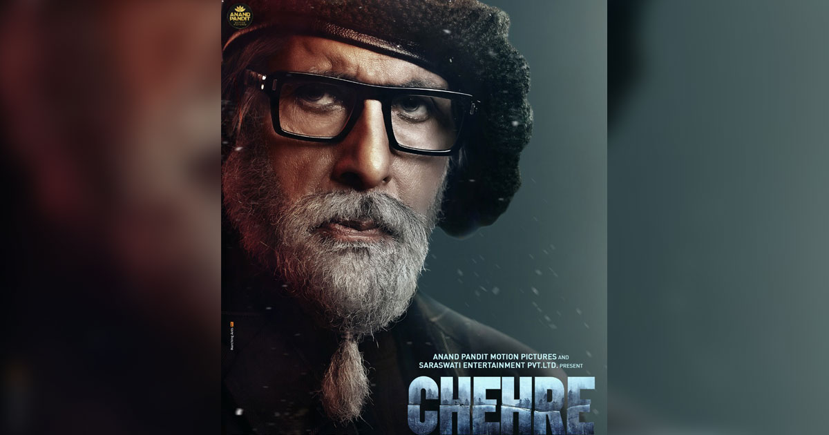 Official Poster | Amitabh Bachchan looks flamboyant in Anand Pandit’s ‘Chehre’; Trailer out on 18th March 2021