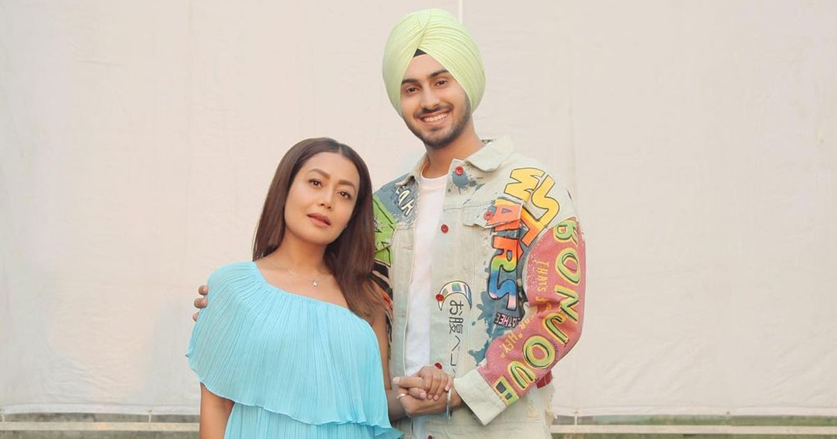 Rohanpreet Singh Goes ‘Uff’ As Neha Kakkar Stuns In A Saree