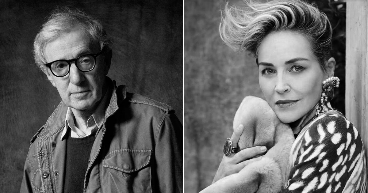 SHARON STONE DEFENDS DECISION TO WORK WITH WOODY ALLEN