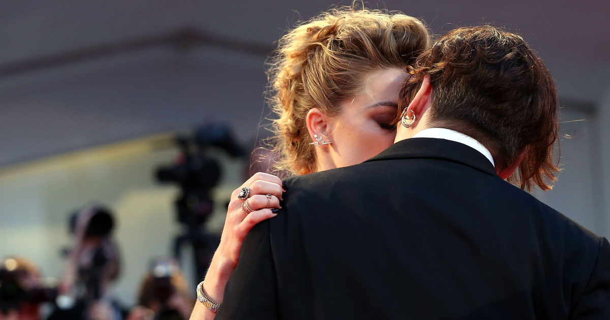 When Amber Heard & Johnny Depp Made A Smashing Entry At Venice Film Festival & Shared A Passionate Kiss On The Red Carpet, Read On