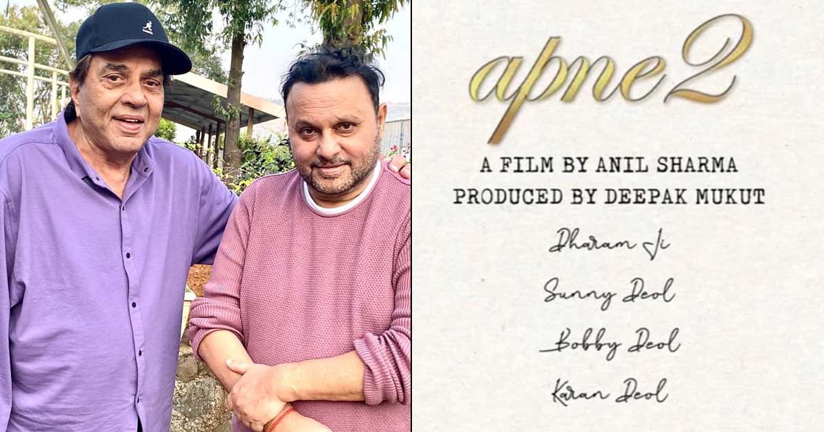 Director Anil Sharma Postpones Apne 2 Shoot Citing Dharmendra's Health Is More Important Than Film's Shoot Schedule