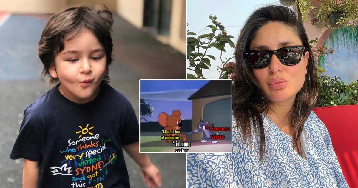 Kareena explains importance of Covid vax to son with a 'Tom & Jerry' clip