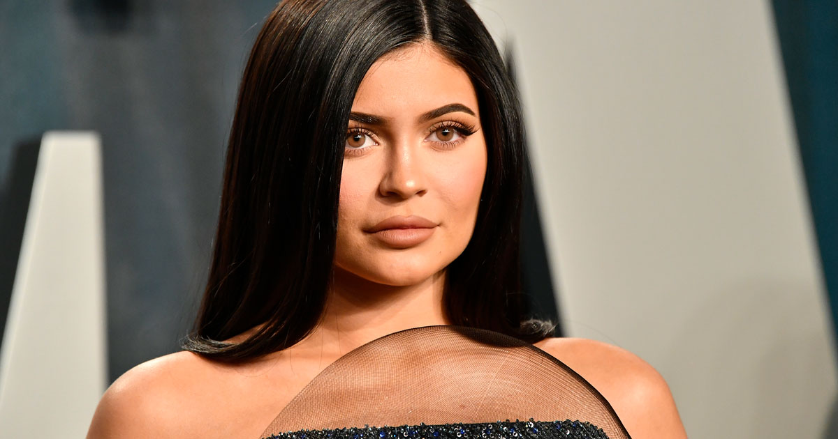 Kylie Jenner Raises The Temperature By Flaunting Her Side B**b In A Nu*e See-Through Dress