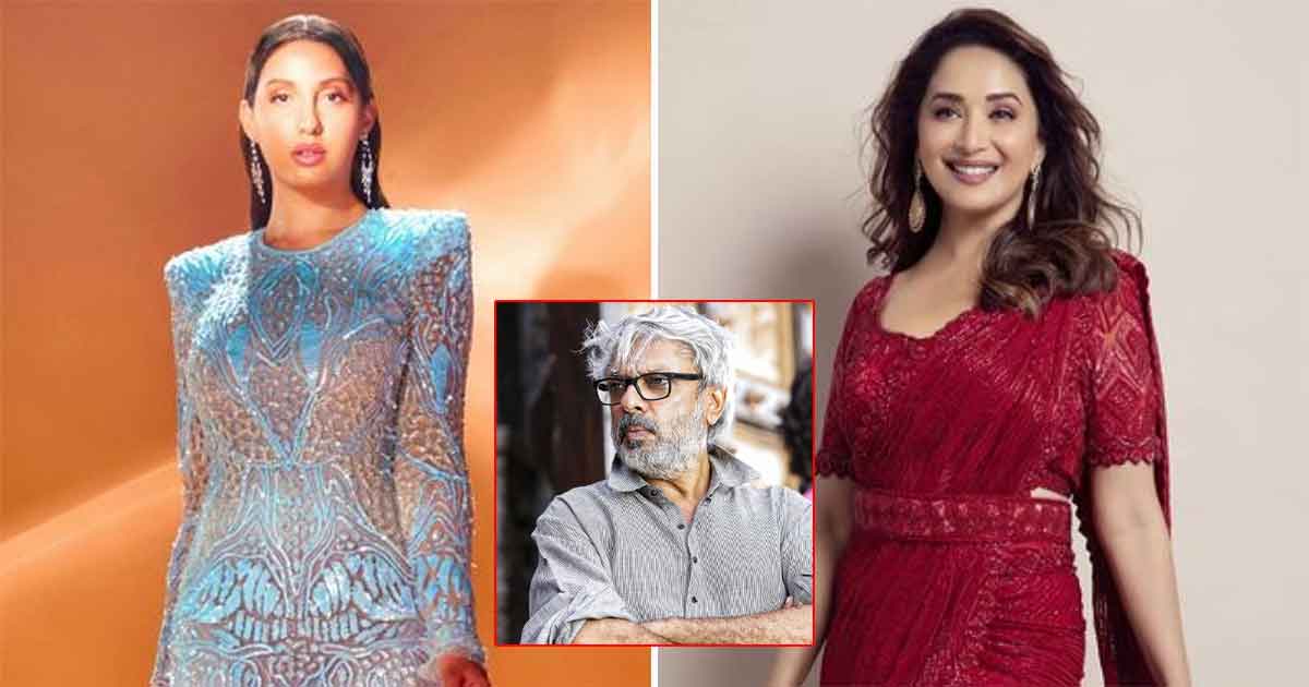 Nora Fatehi calls Madhuri Dixit her inspiration to join Bollywood, reveals her desire to work with Sanjay Leela Bhansali (Photo Credit: Instagram/Nora Fatehi & Madhuri Dixit)