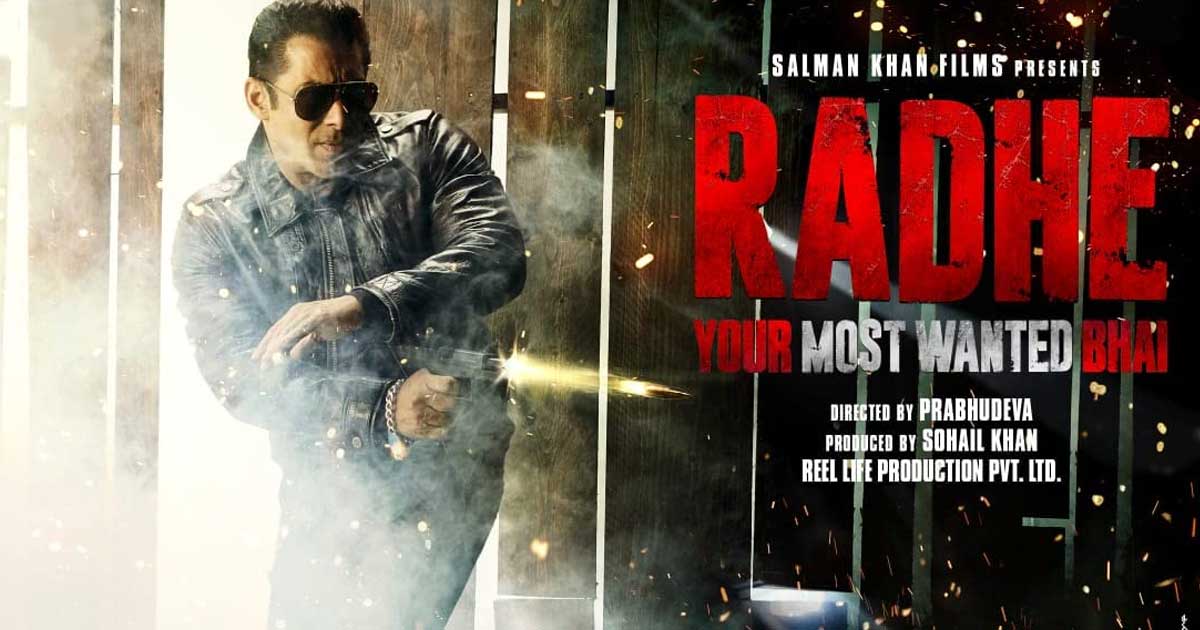 SALMAN KHAN'S EID OFFERING, RADHE: YOUR MOST WANTED BHAI BECOMES THE FIRST BIG BUDGET EXTRAVAGANZA RELEASING SIMULTANEOUSLY ON MULTIPLE PLATFORMS WORLDWIDE