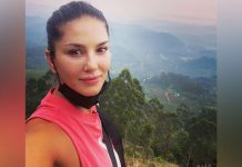 Sunny Leone goes for morning hike in Kerala
